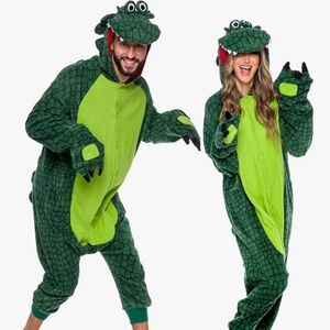 Alligator Crocodile Costume for Adult- unisex Large
